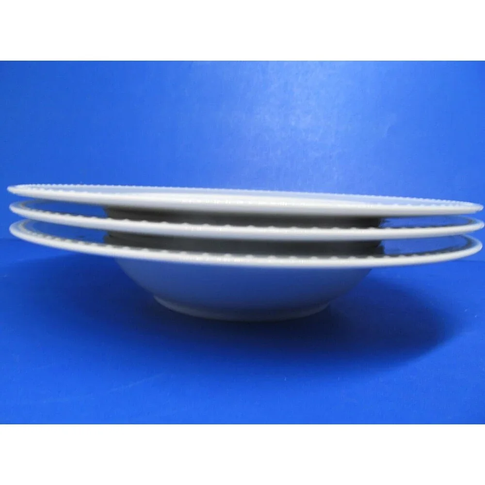 Crate And Barrel Staccato By Kathleen Wills Set Of Three 9 1/4